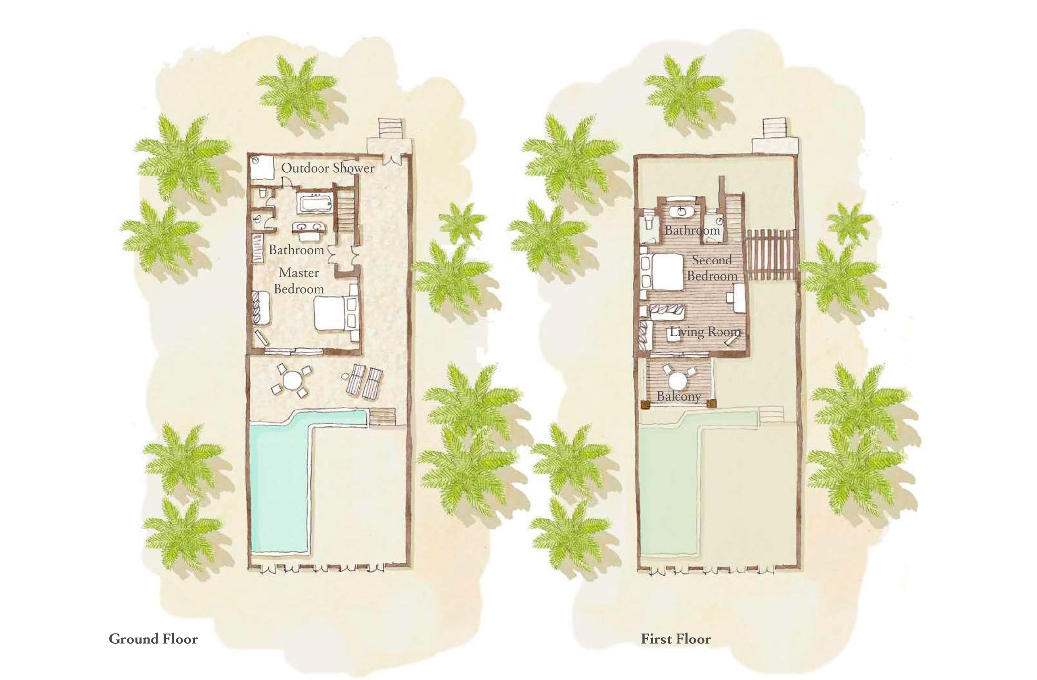 Duplex_2-bedroom_Pool_Villa_plan