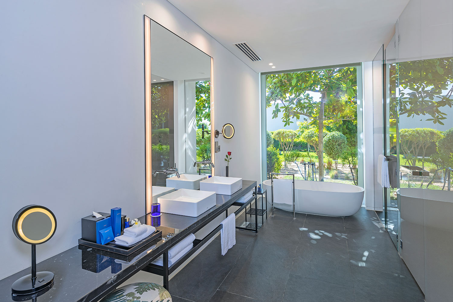 Bathroom,-Premium-Three-Bedroom-Villa-with-Private-Pool---The-Oberoi-Beach-Resort,-Al-Zorah-(2)