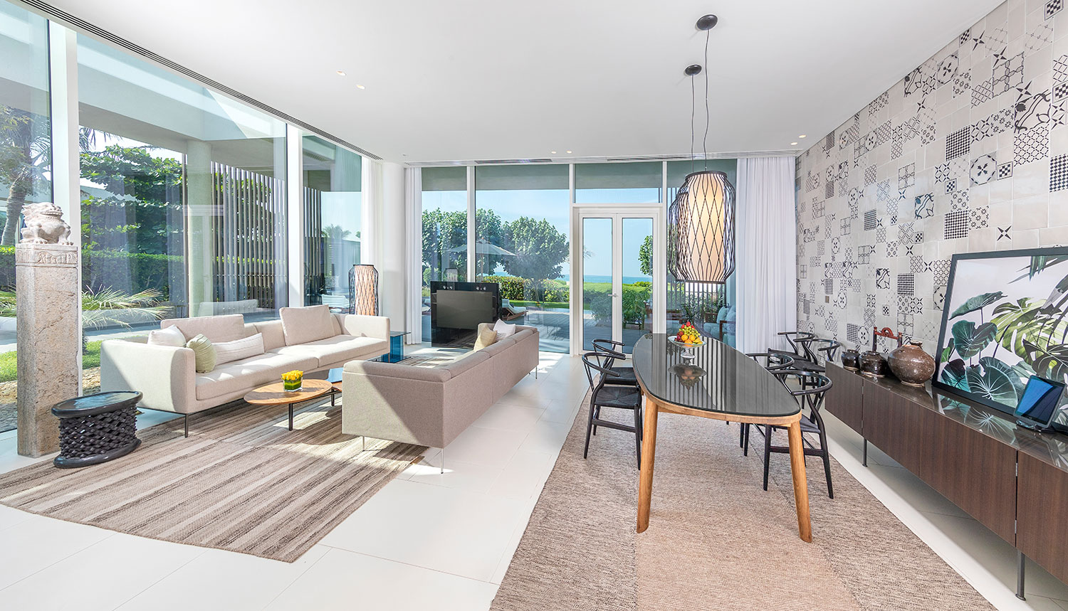 Living-Room,-Premium-Two-Bedroom-Villa-with-Private-Pool---The-Oberoi-Beach-Resort,-Al-Zorah