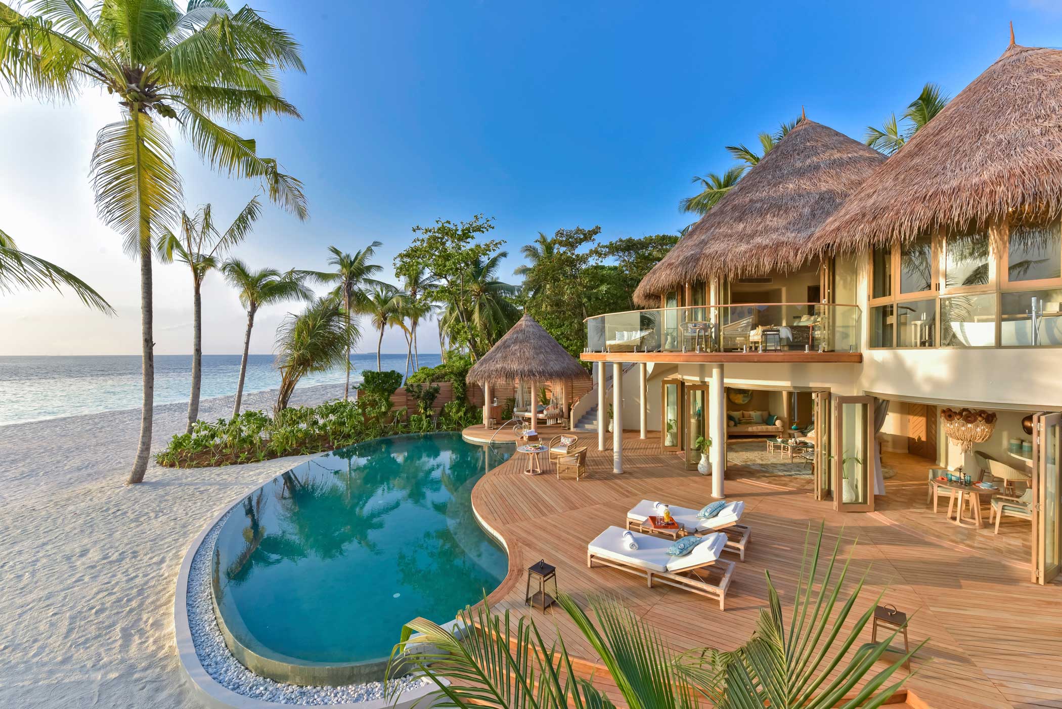 Beach residence with private pool